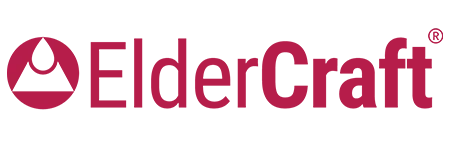 ElderCraft® Logo in rot Logo ElderCraft® – rote Wortmarke