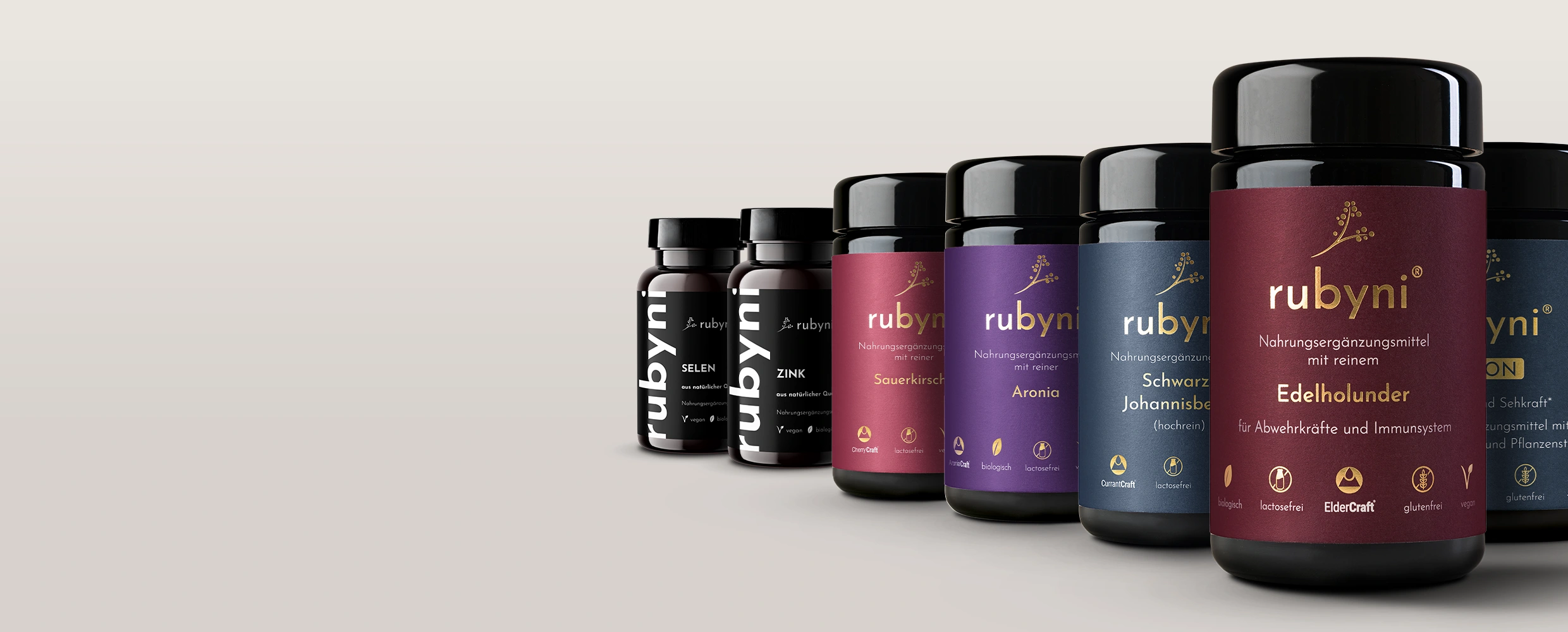 Premium Nahrungsergänzungsmittel, Holunder, Johannisbeere, Acerola, Sauerkirsche, Aronia, Wildheidelbeere